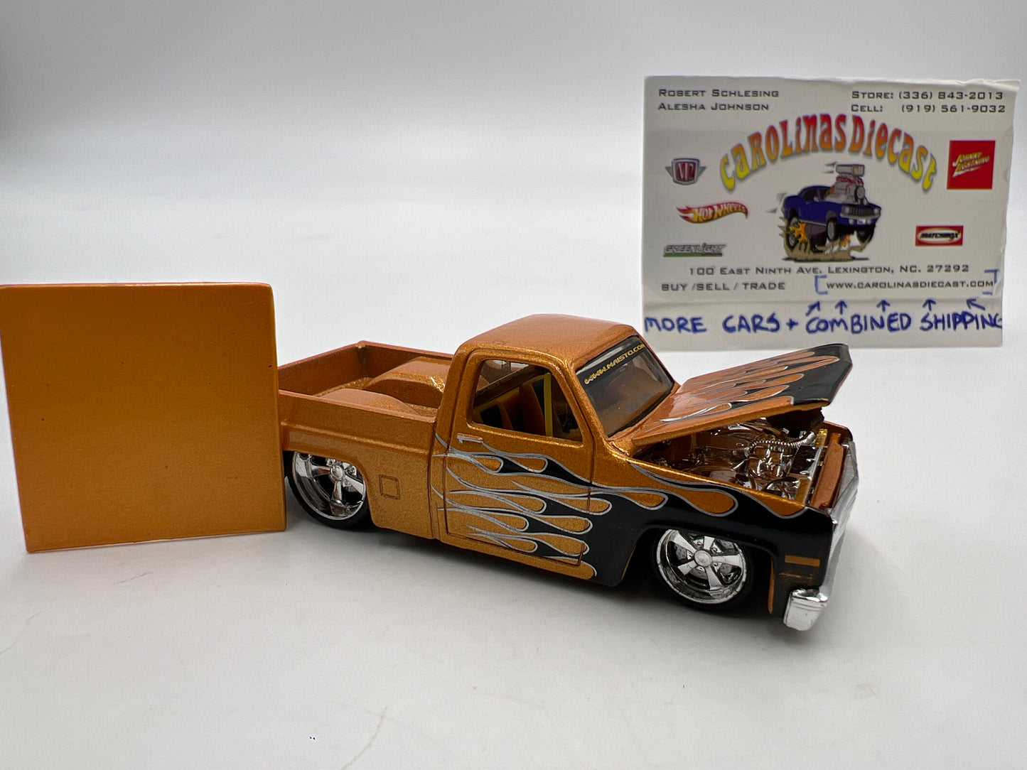 Maisto G Ridez 1987 Chevy 1500 Orange Loose