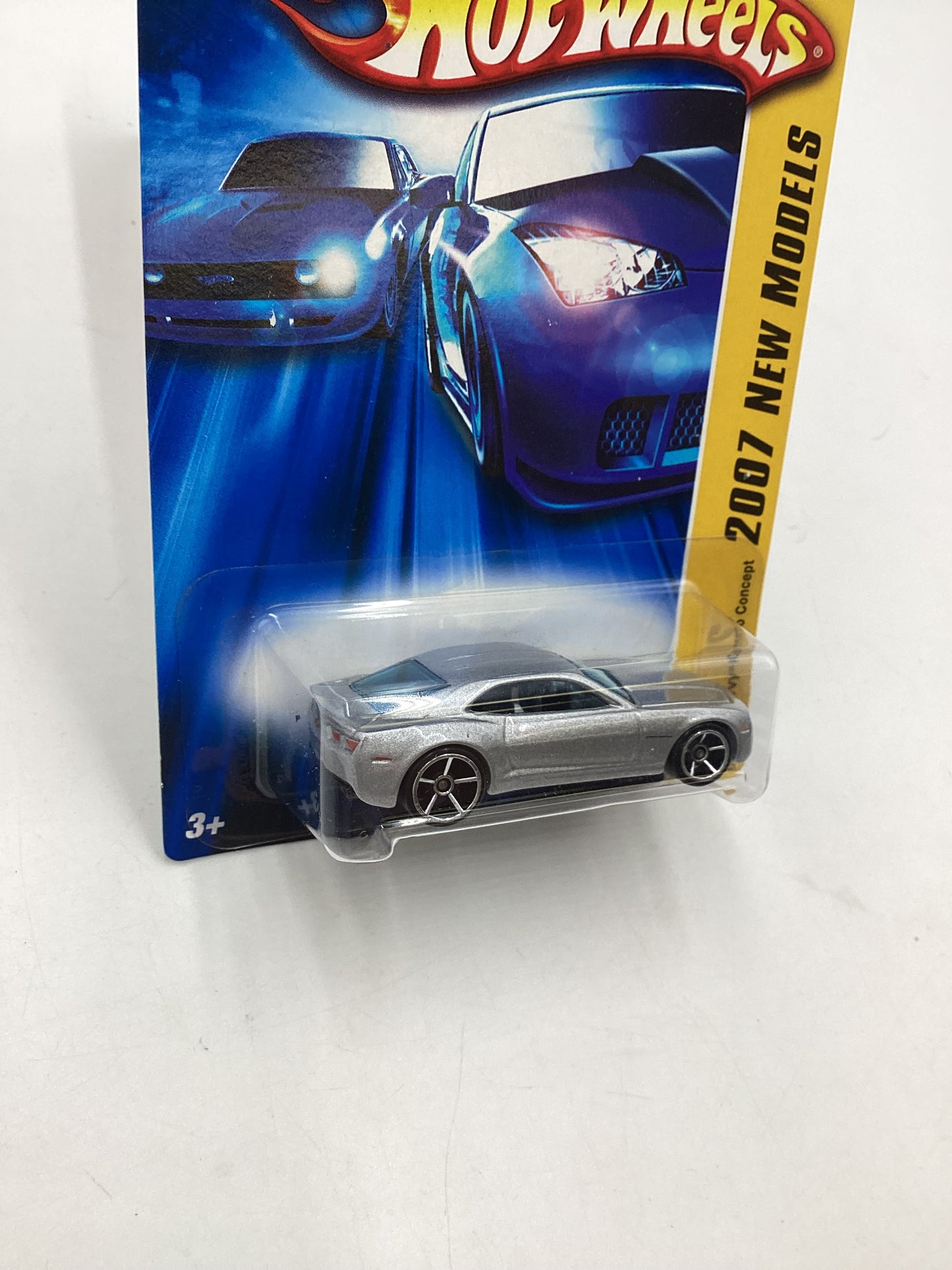 2007 Hot wheels New Models #002 Chevy Camaro Concept Silver 17G