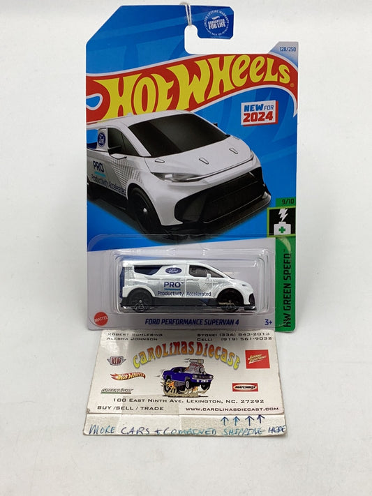 2024 Hot Wheels F case #128 Ford Performance Supervan 4 22i