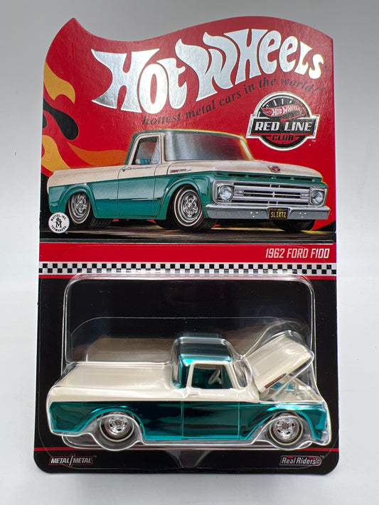 2026 Hot Wheels RLC 1962 Ford F100 Blue/White W/Protector