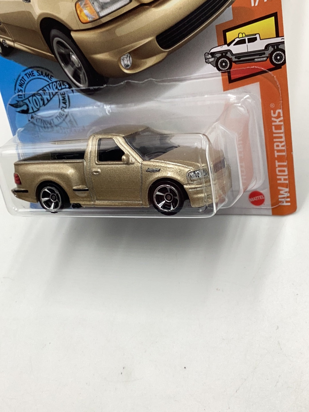 2020 hot wheels  #237 99 Ford F-150 SVT Lightning gold 23A