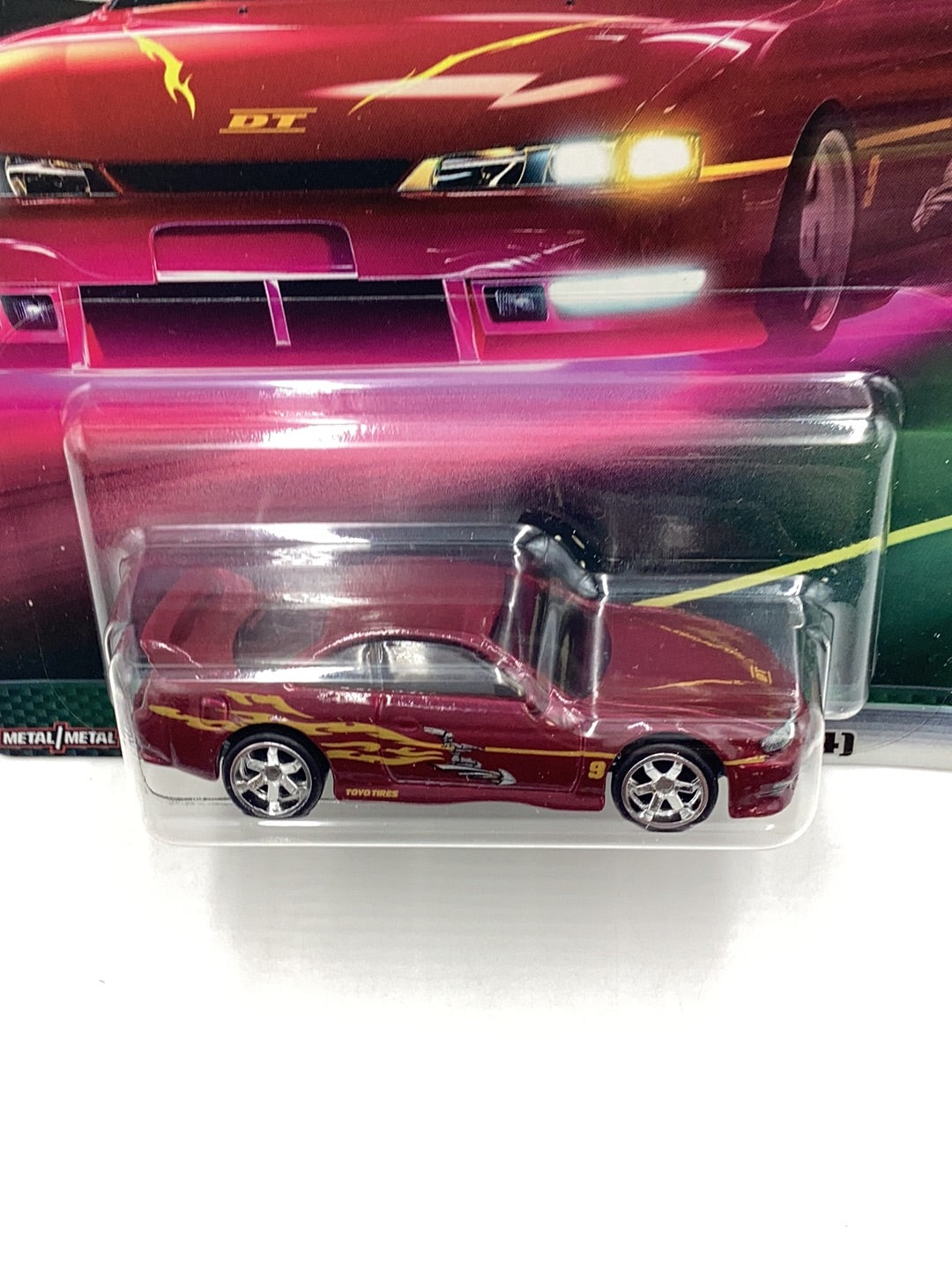 Hot wheels premium fast and furious Original Fast 1/5 Nissan 240SX (S14) with protector