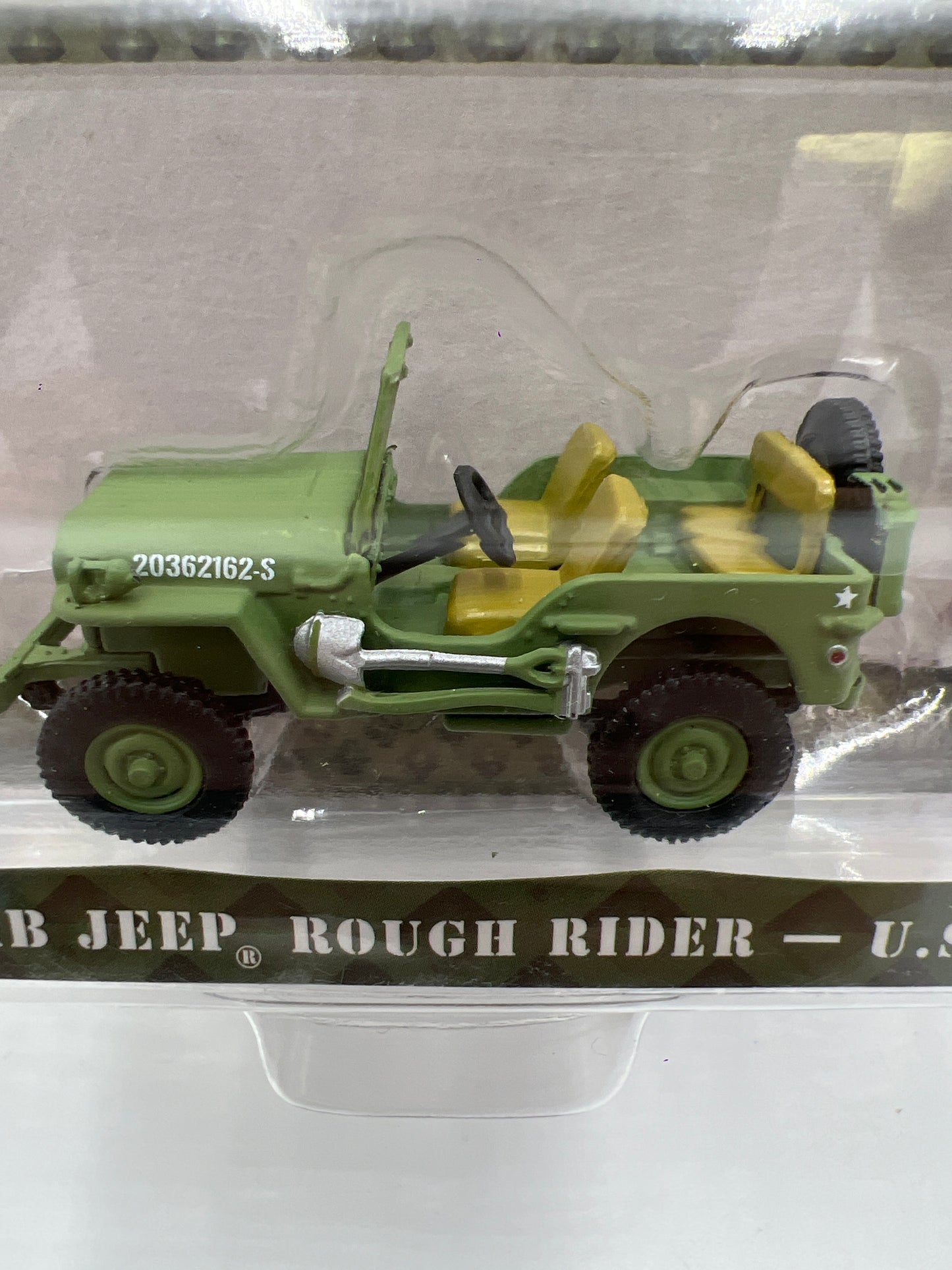 Greenlight Battalion 64 1942 Willys MB Jeep Rough Rider U.S Army WWII