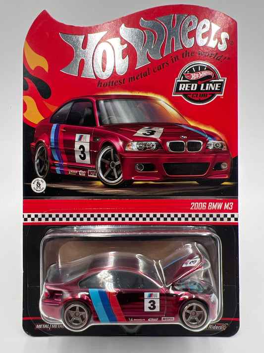Hot Wheels RLC 2006 BMW M3 Red W/Protector