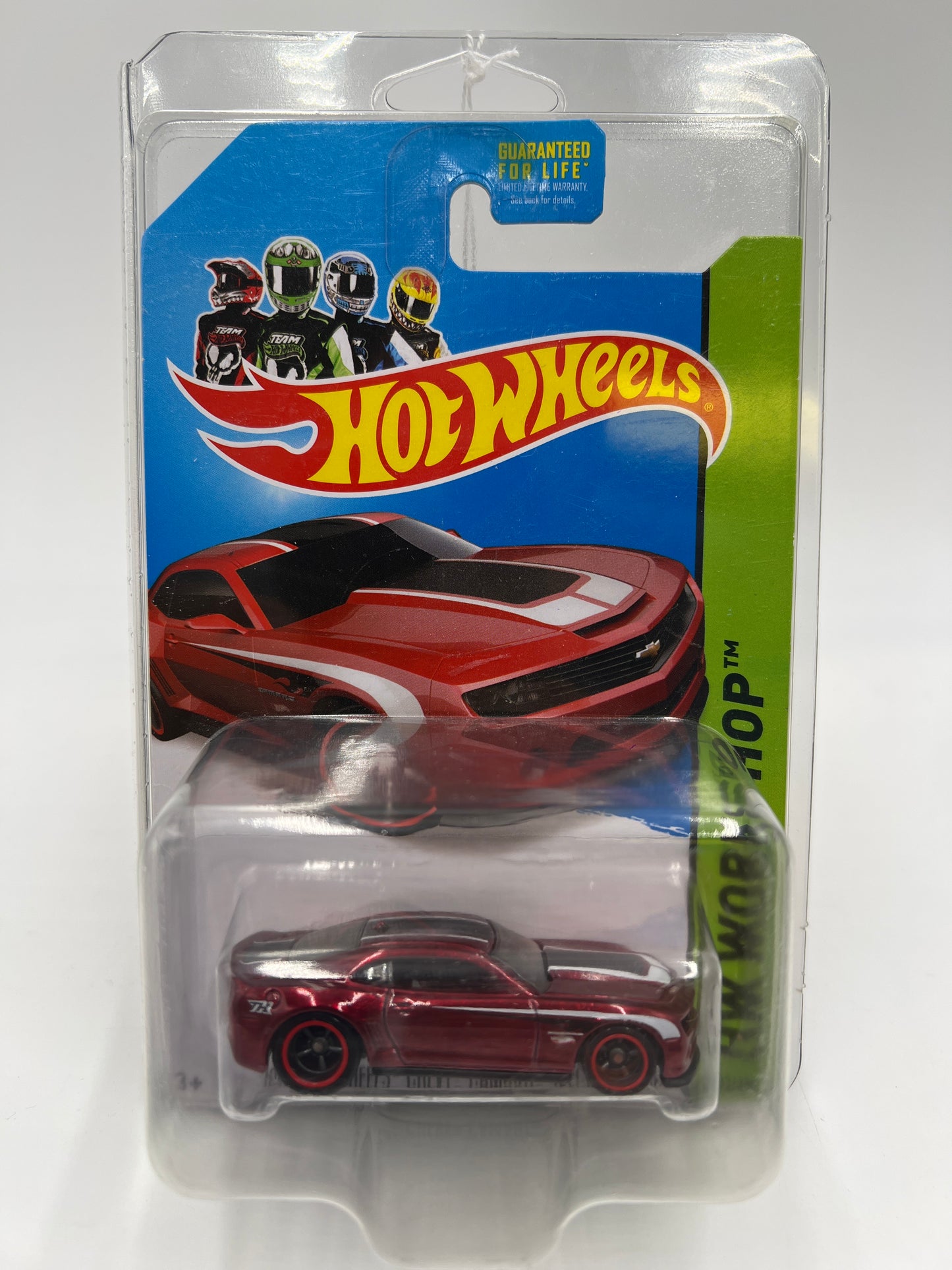 2014 Hot Wheels Super Treasure Hunt #202 2013 Hot Wheels Chevy Camaro Special Edition Red W/ Protector