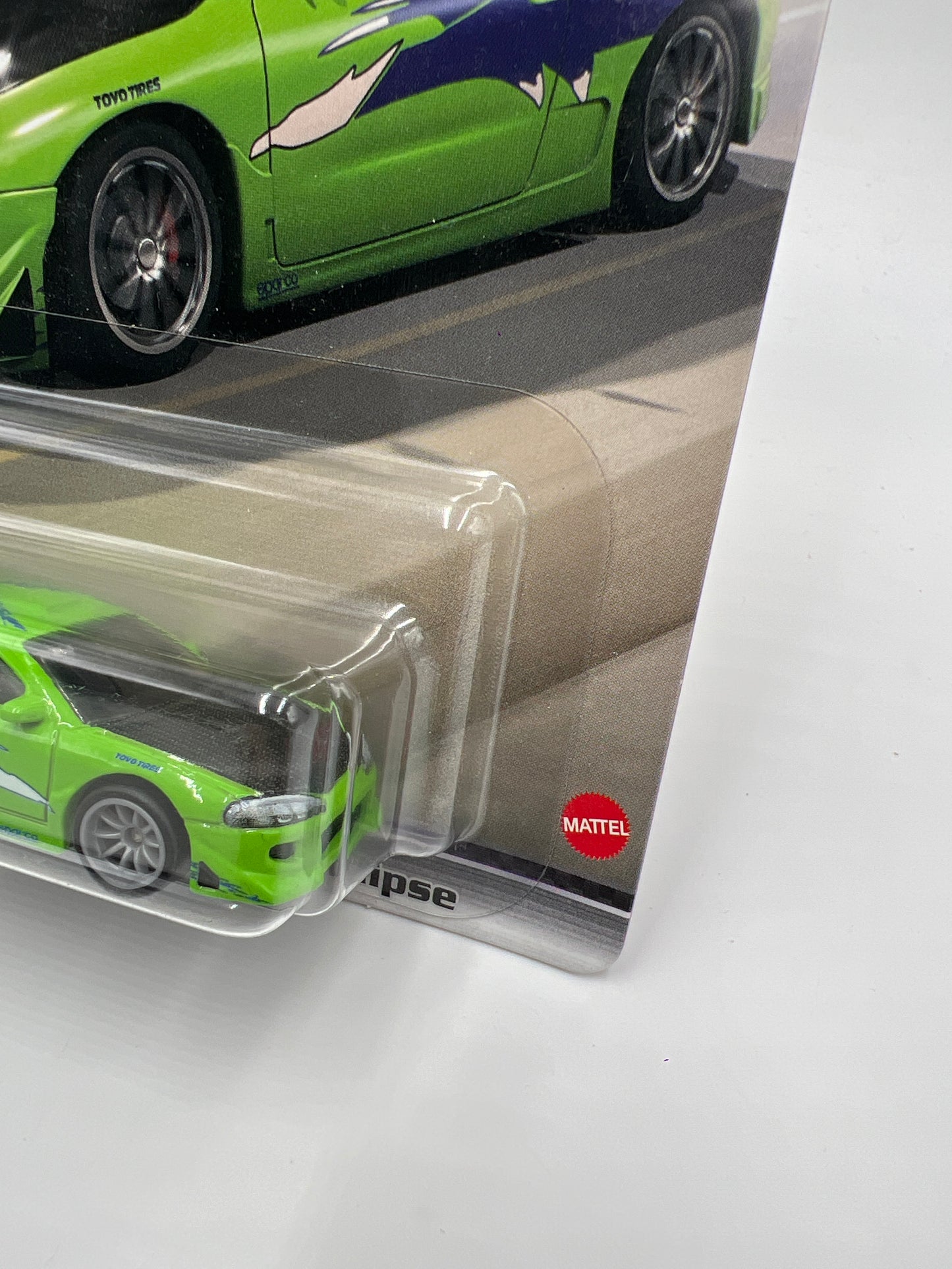 Hot Wheels Premium Fast & Furious Fast Stars #1 Mitsubishi Eclipse Green W/Protector