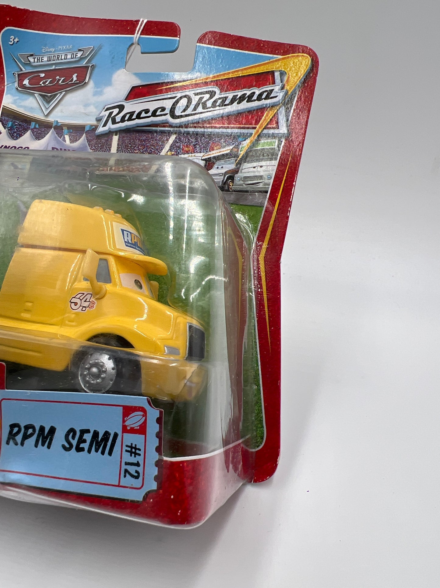 Disney Pixar The World Of Cars Race O Rama #12 Mega Size RPM Semi 139H