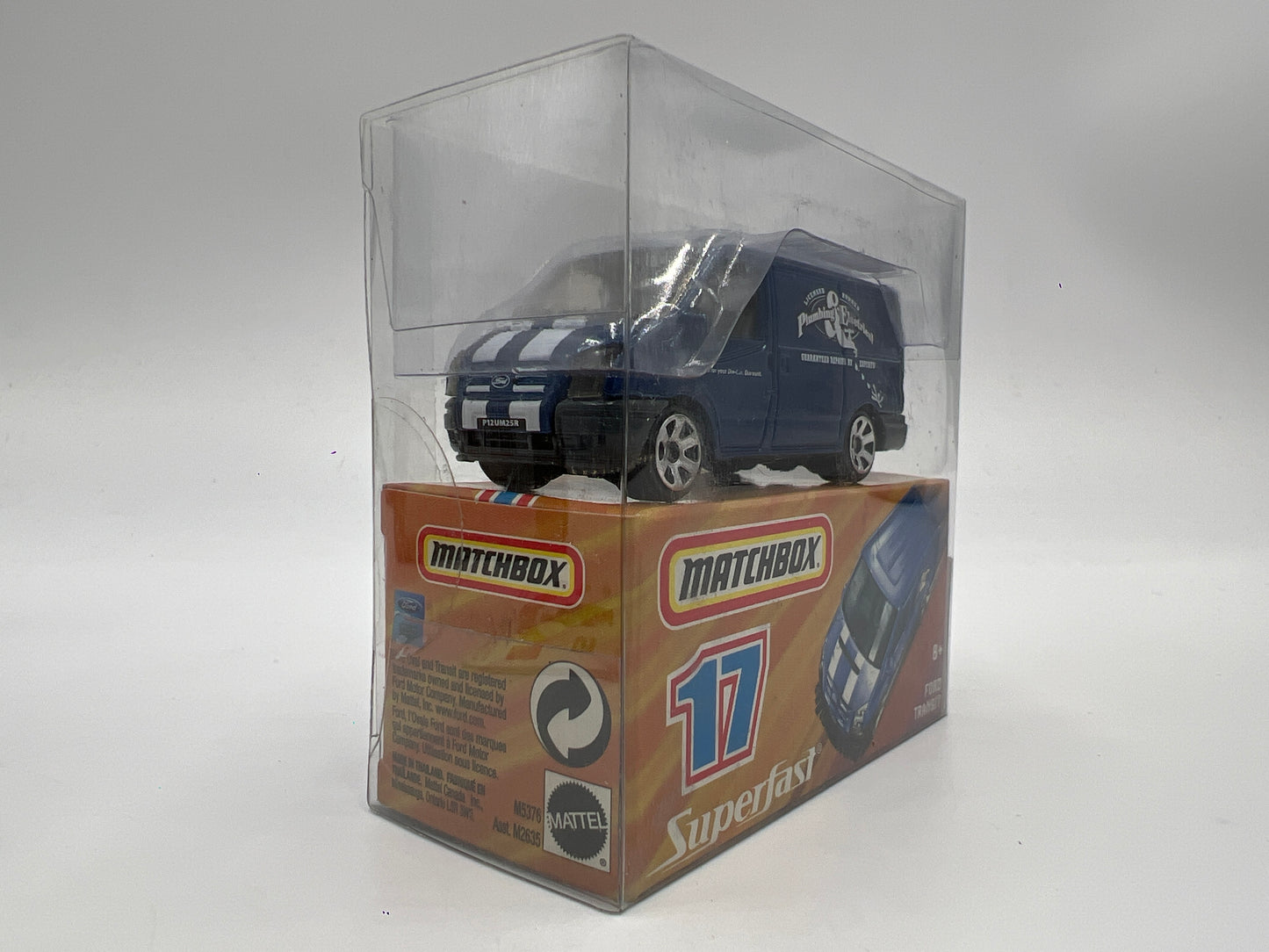 Matchbox Superfast #17 Ford Transit Blue