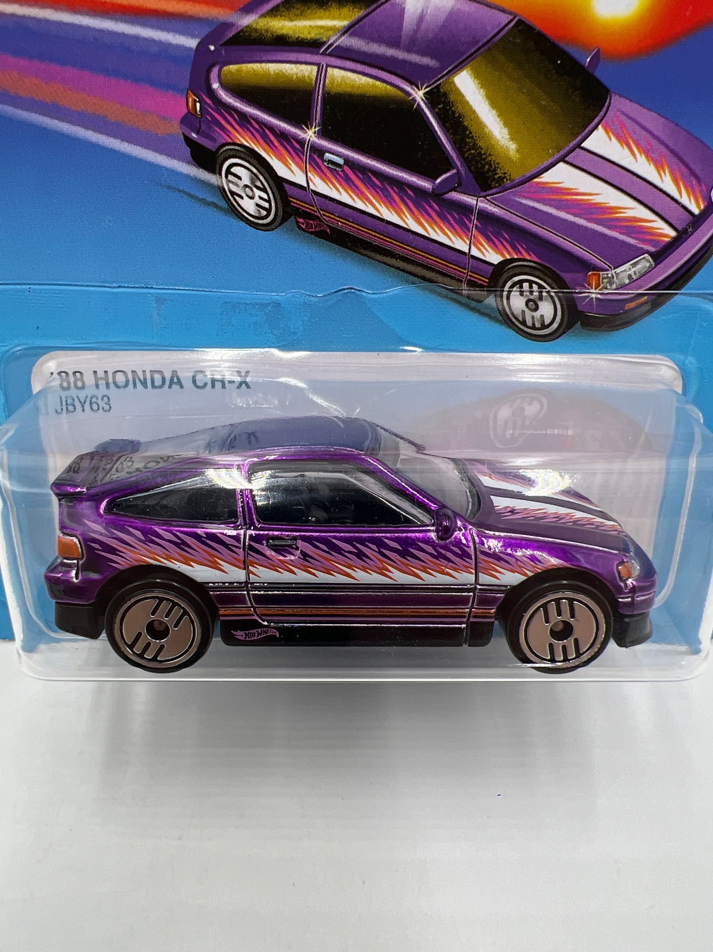 Hot Wheels Target Exclusive Ultra Hots #4 88 Honda CR-X Purple 156B