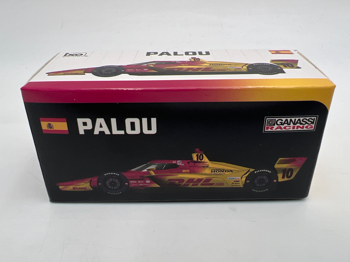 IXO Models 1/64 NTT Indycar Series Alex Palou #10 DHL