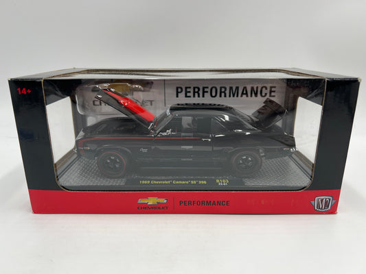 M2 Machines 1/24 1969 Chevrolet Camaro SS 396 Black R103