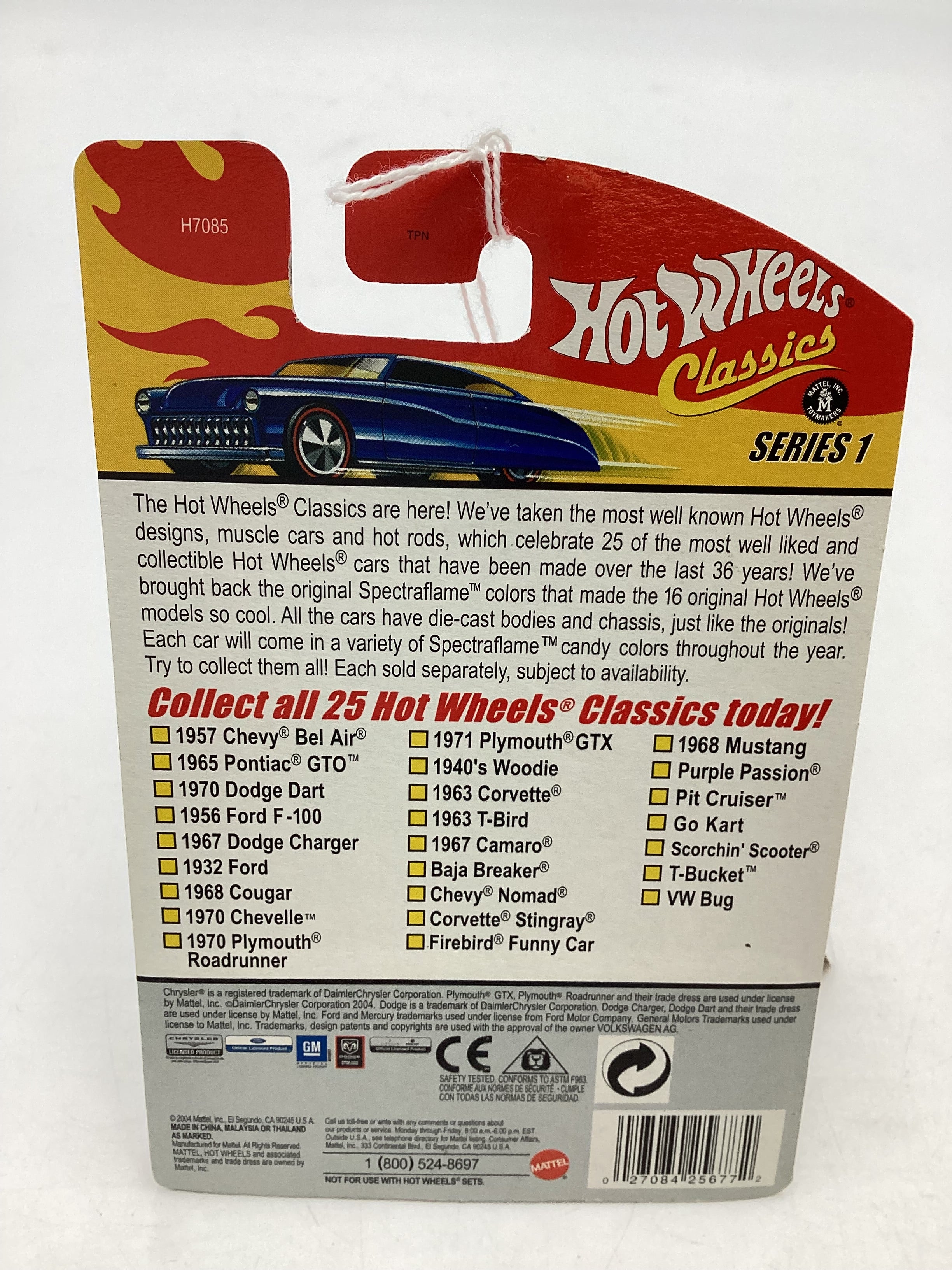 Hot wheels Classics Series 1 #20 Purple Passion Green (SR