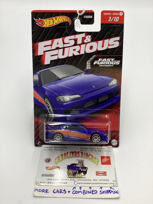 2024 Hot Wheels Fast & Furious Series 1 #3 Nissan Silvia S15 71B