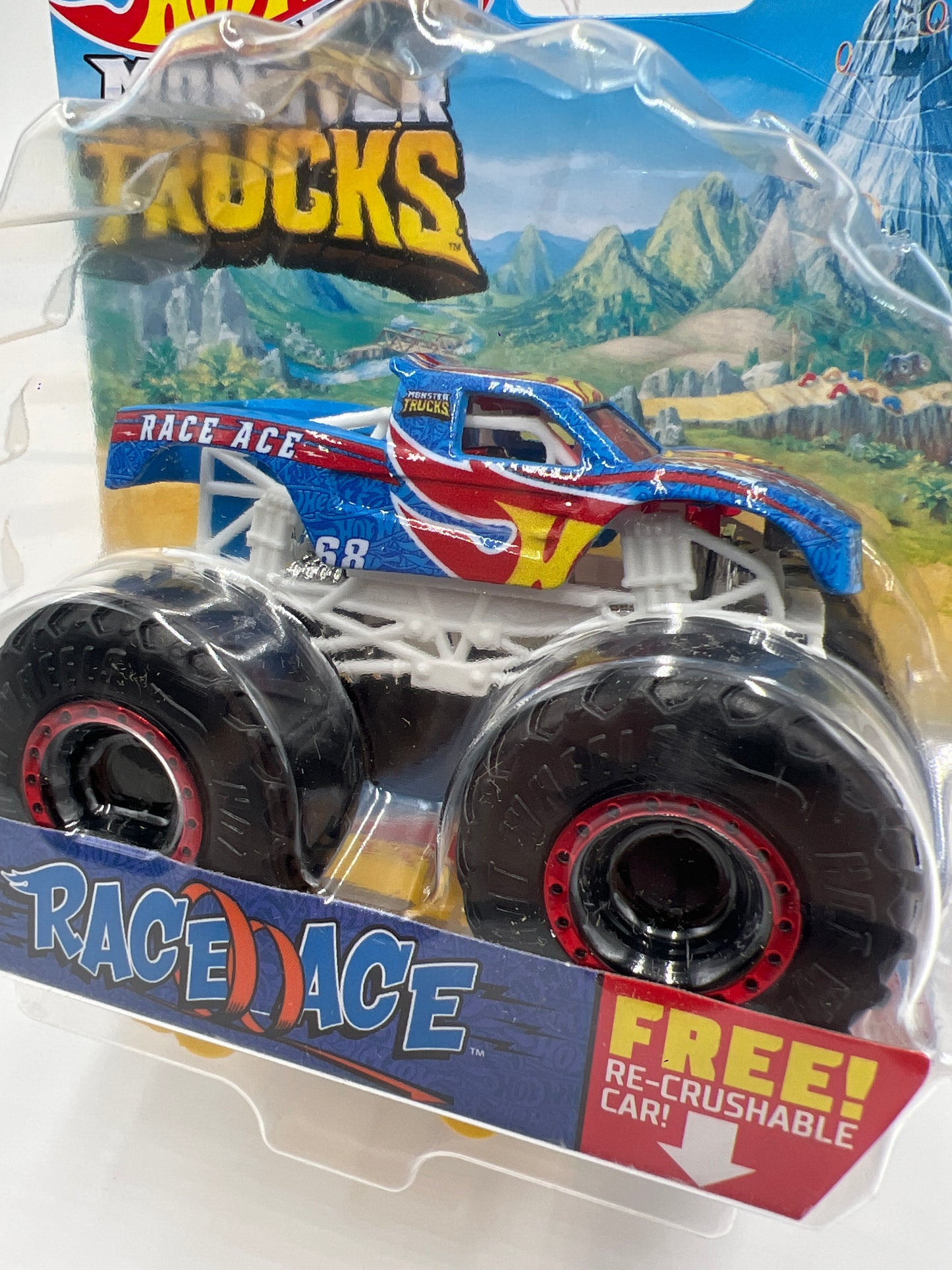 2021 Hot Wheels Monster Trucks HW MT Live #20 Race Ace 133D