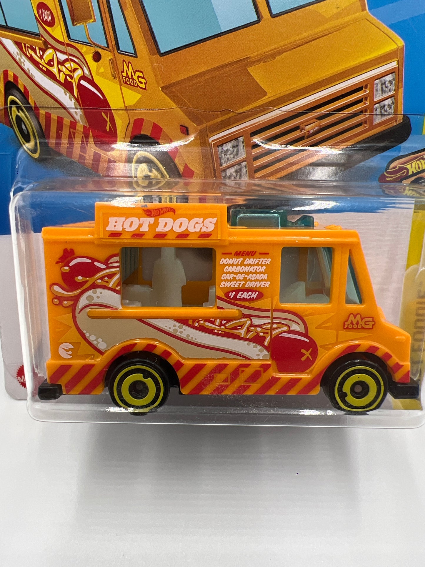 2022 Hot Wheels Treasure Hunt #37 Quick Bite Orange Factory Sealed 276C