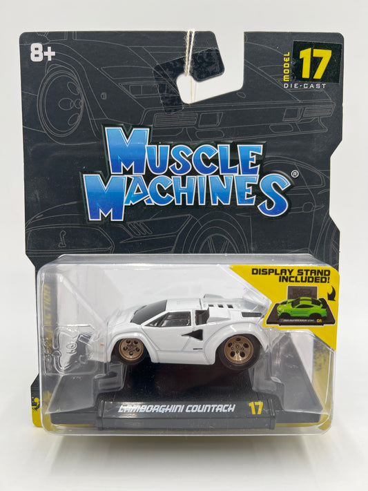 Muscle Machines Series 3 #17 Lamborghini Countach White