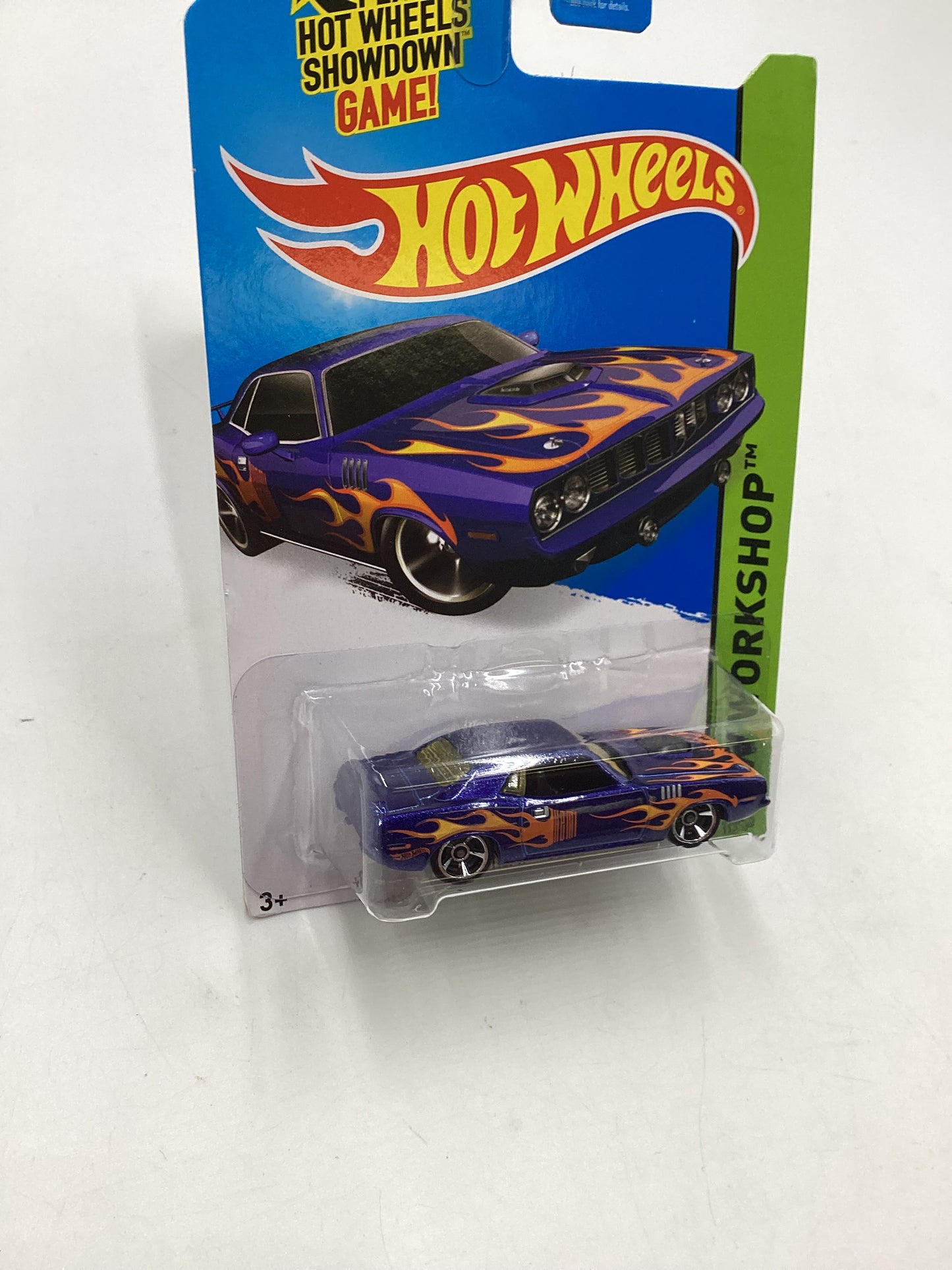 2015 Hot Wheels Workshop #210 71 Hemi Cuda Blue 55C