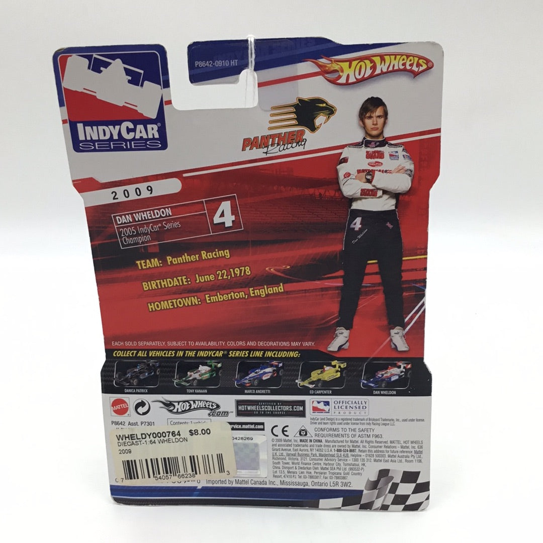 hot wheels Racing IndyCar 2009 Series #4 Dan Wheldon