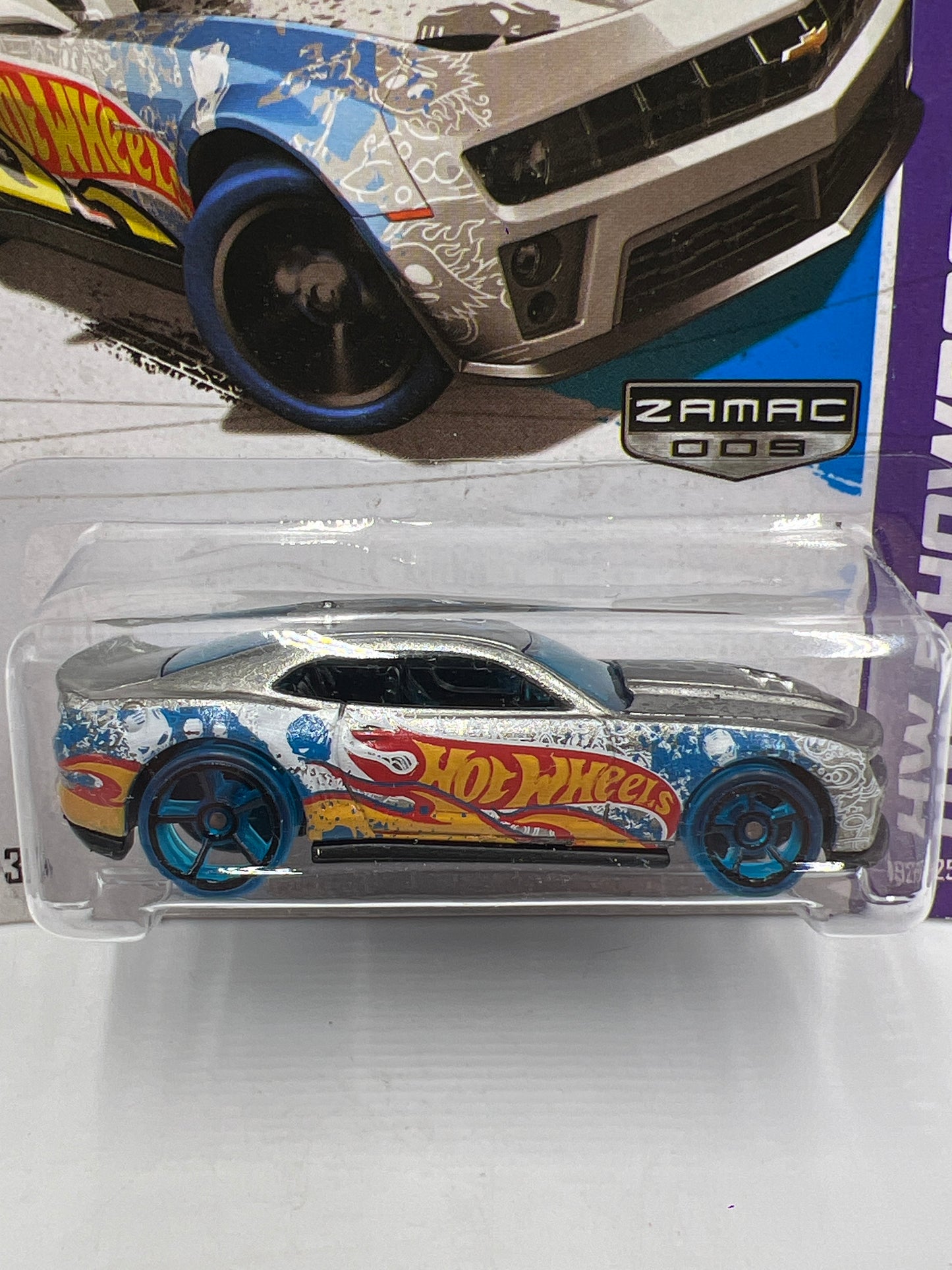2013 Hot Wheels Walmart Exclusive Zamac 9 #192 12 Camaro ZL1