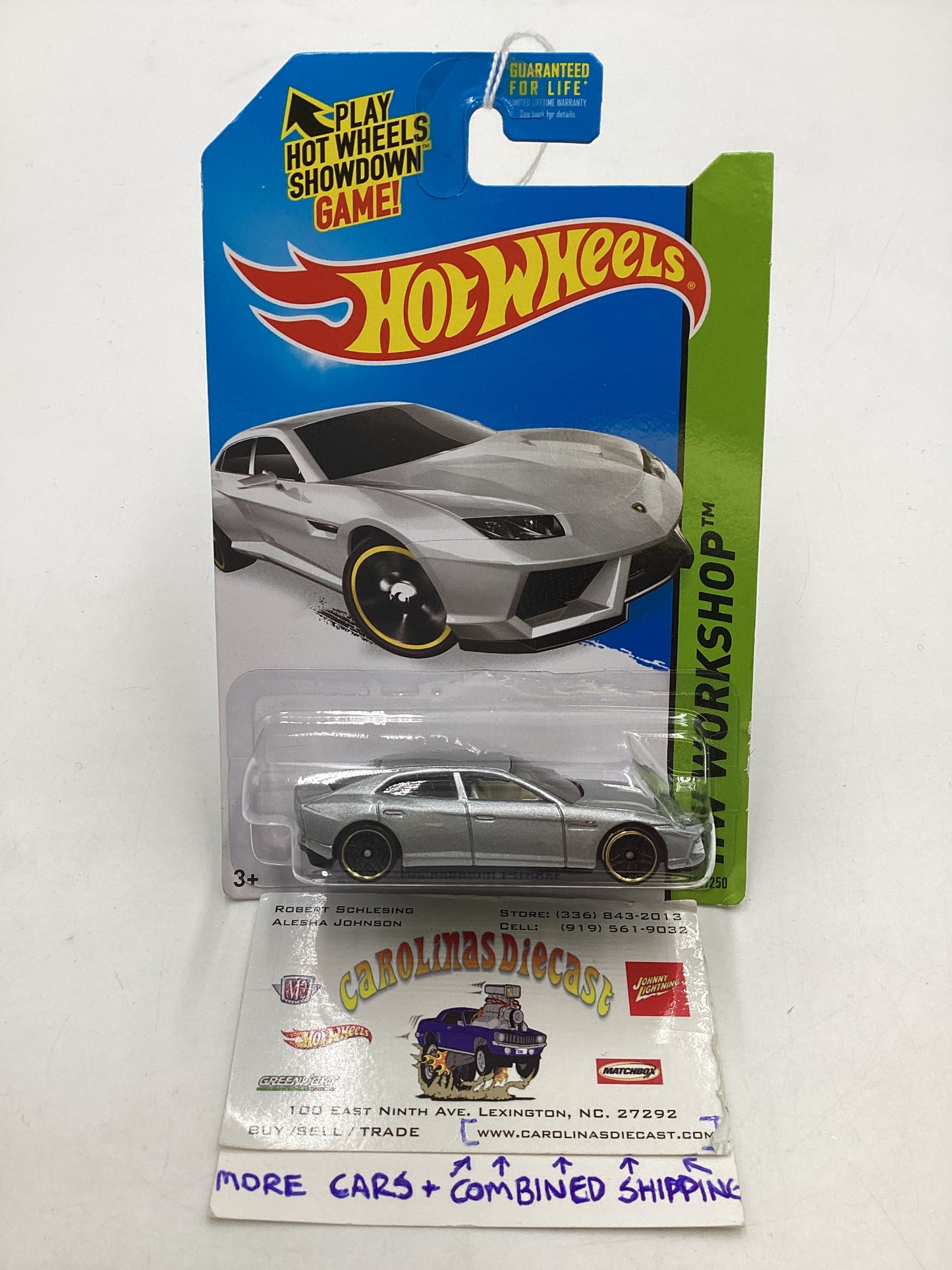 2014 Hot Wheels #197 Lamborghini Estoque 101B