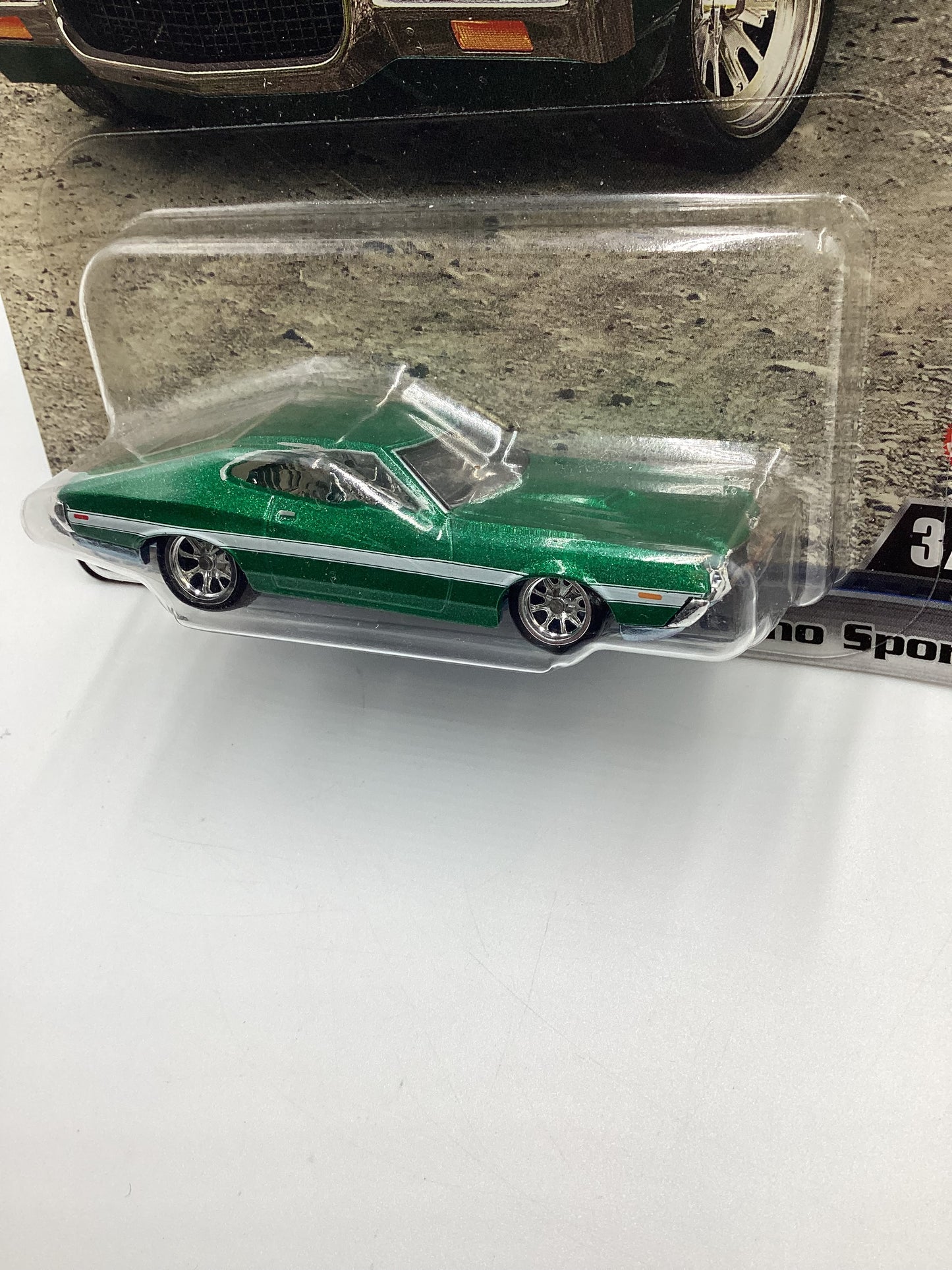 Hot Wheels Fast & Furious #3 1972 Ford Grand Torino Sport Green 246i