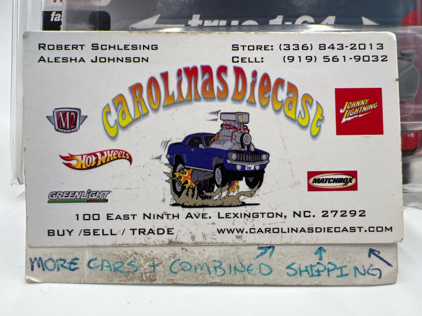 Auto World Special Edition SIGNED Ryan Martin 2018 Chevy Camaro ZL1 Gray W/Protector