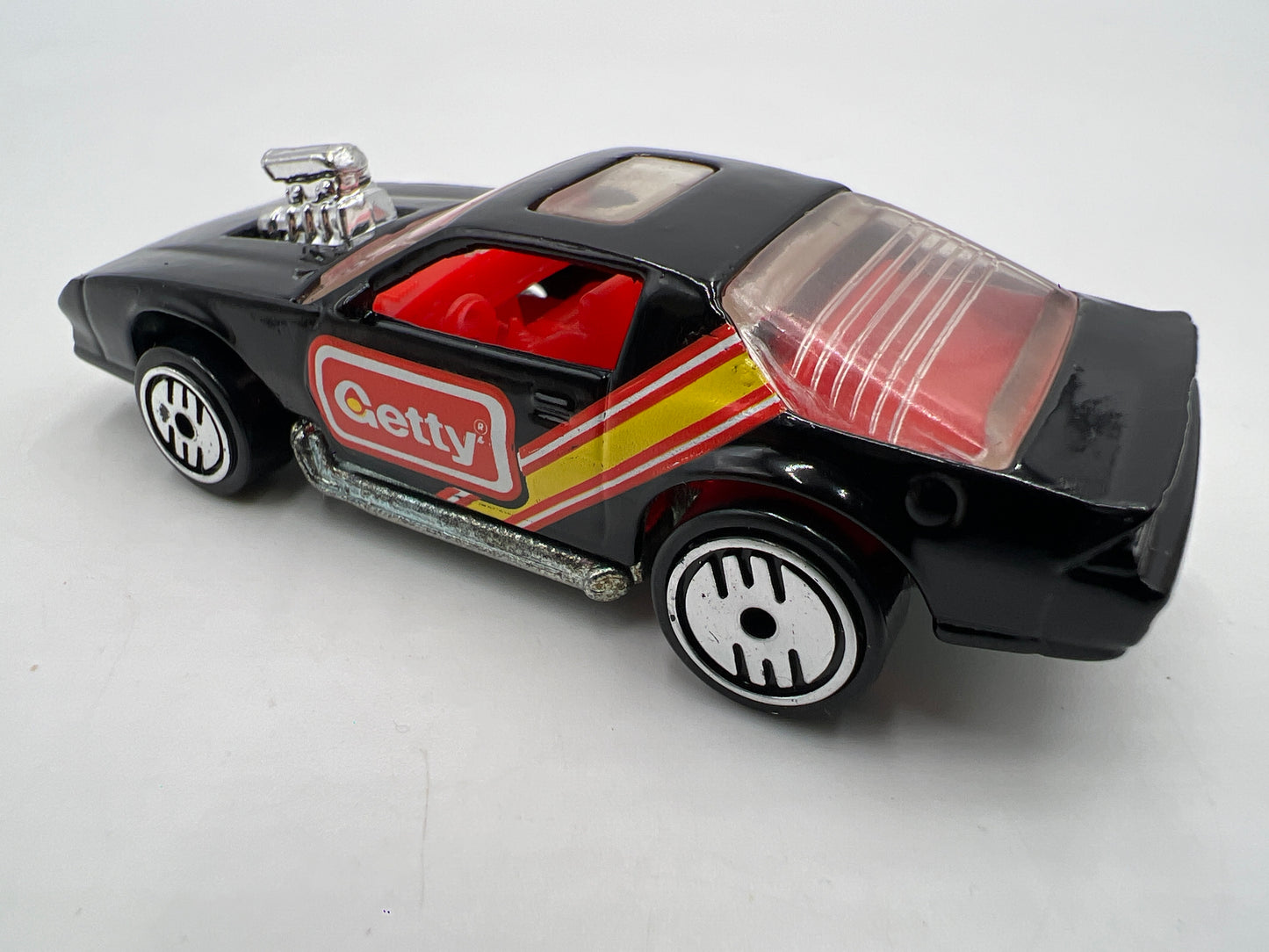 Hot Wheels 1991 Getty Promo 81 74 Blown Camaro Black Loose