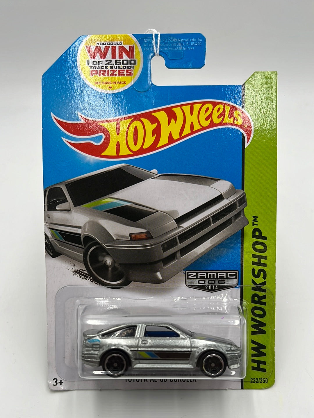 Hot Wheels 2014 HW Workshop Toyota AE86 Corolla Zamac #222 148F