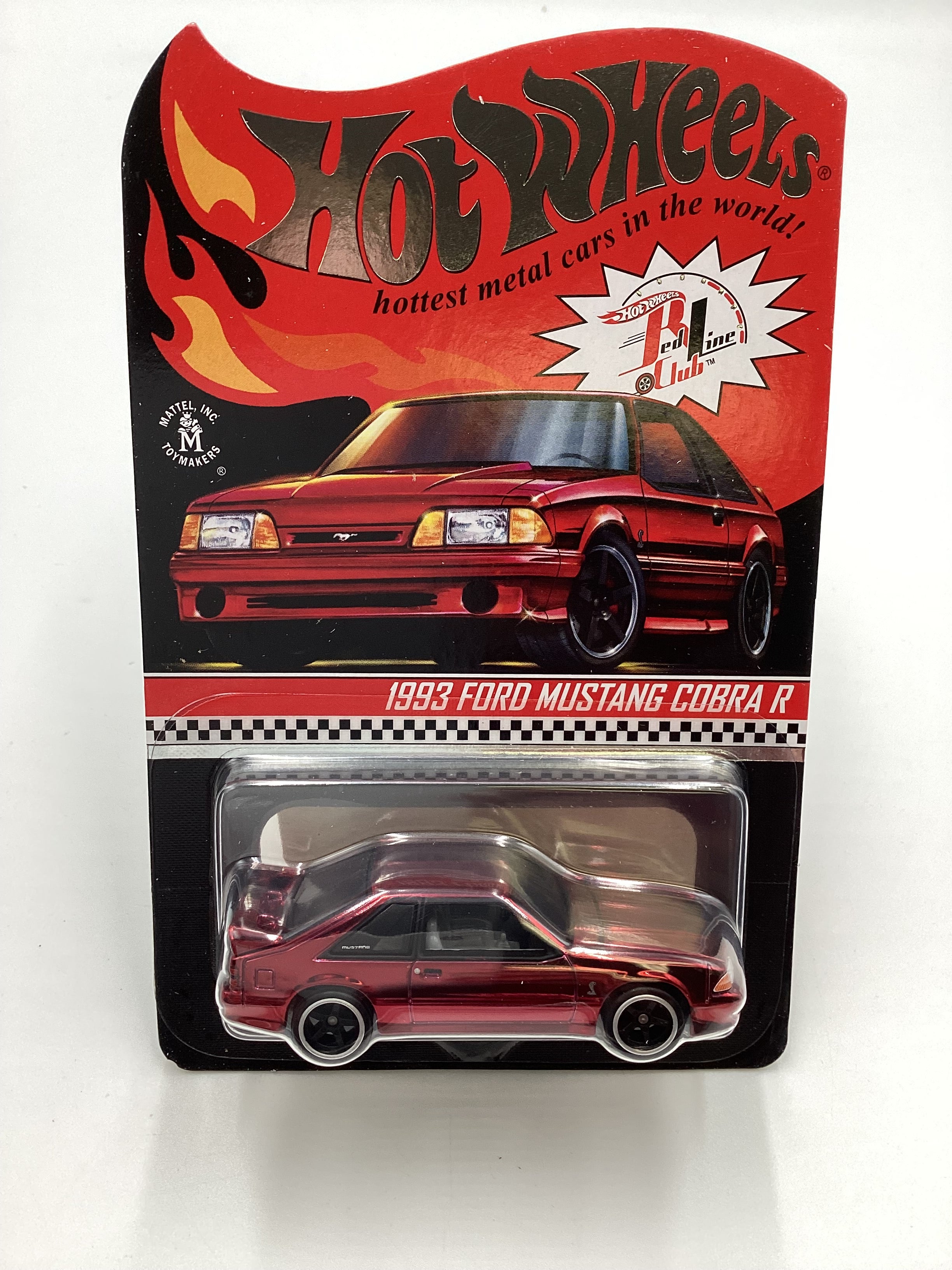 2021 Hot Wheels RLC 1993 Ford Mustang Cobra R Red – carolinasdiecast