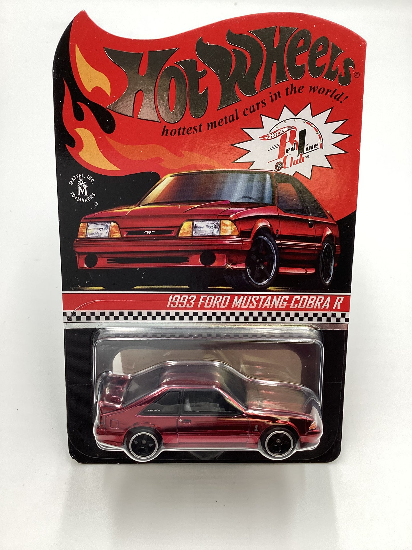 2021 Hot Wheels RLC 1993 Ford Mustang Cobra R Red