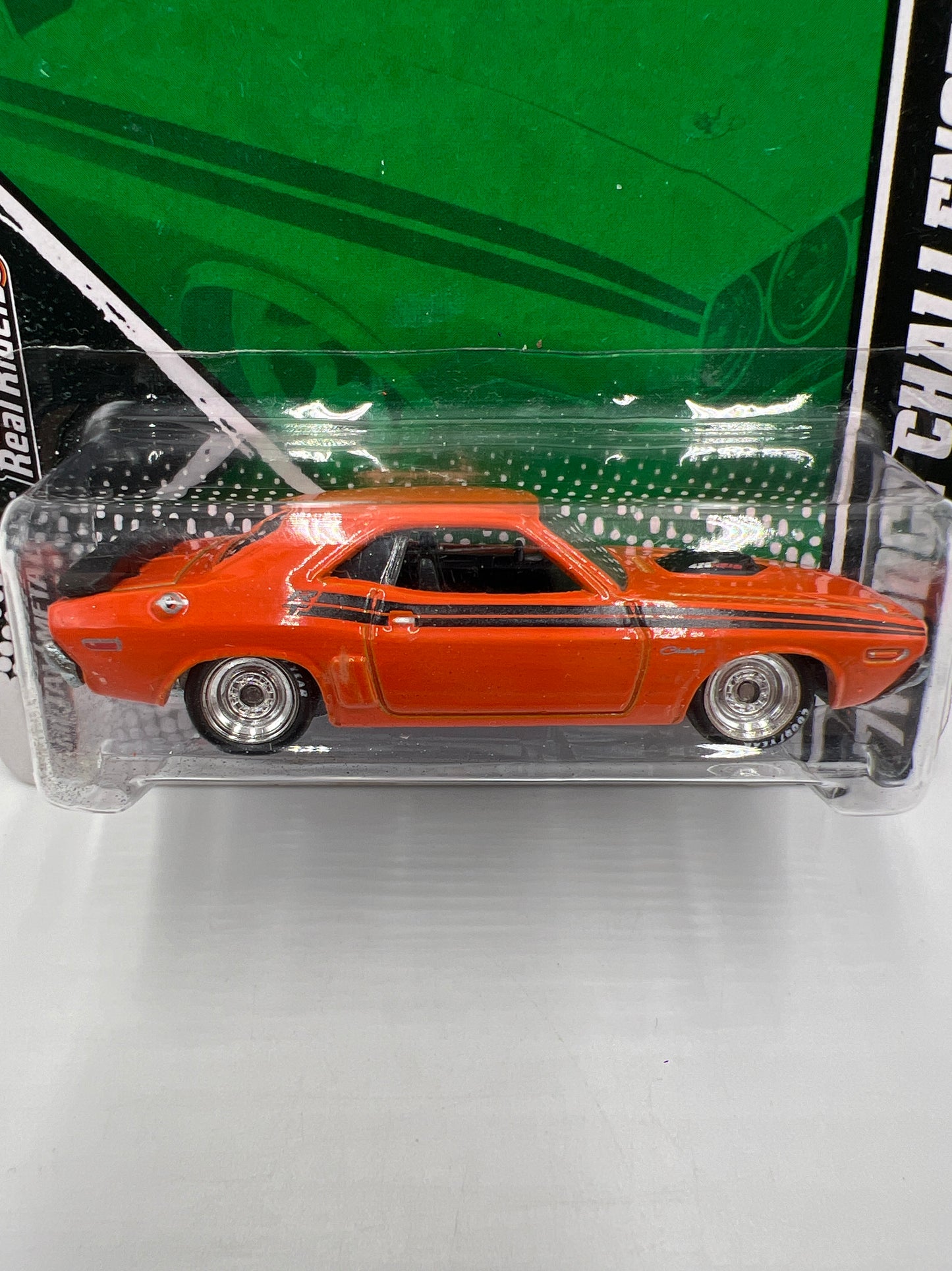 Hot Wheels Premium Garage Series #14 Green Lantern Hal Jordans 71 Dodge Challenger Orange W/Protector