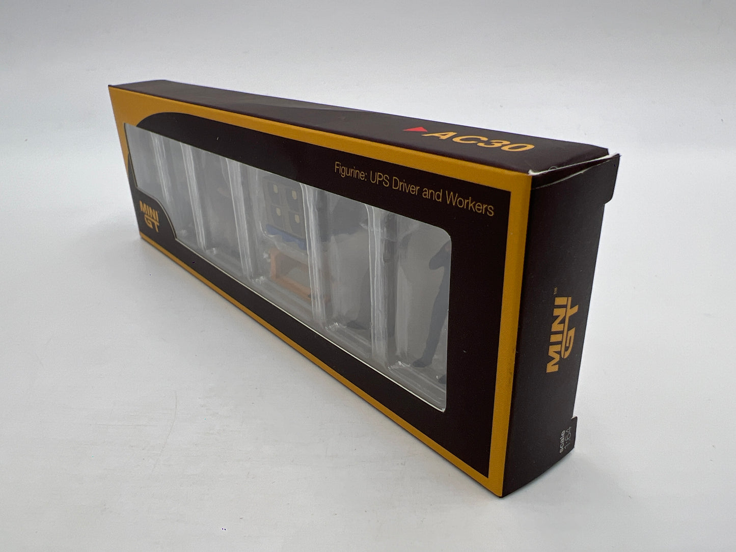 Mini GT Figurines AC30 UPS Driver And Workers