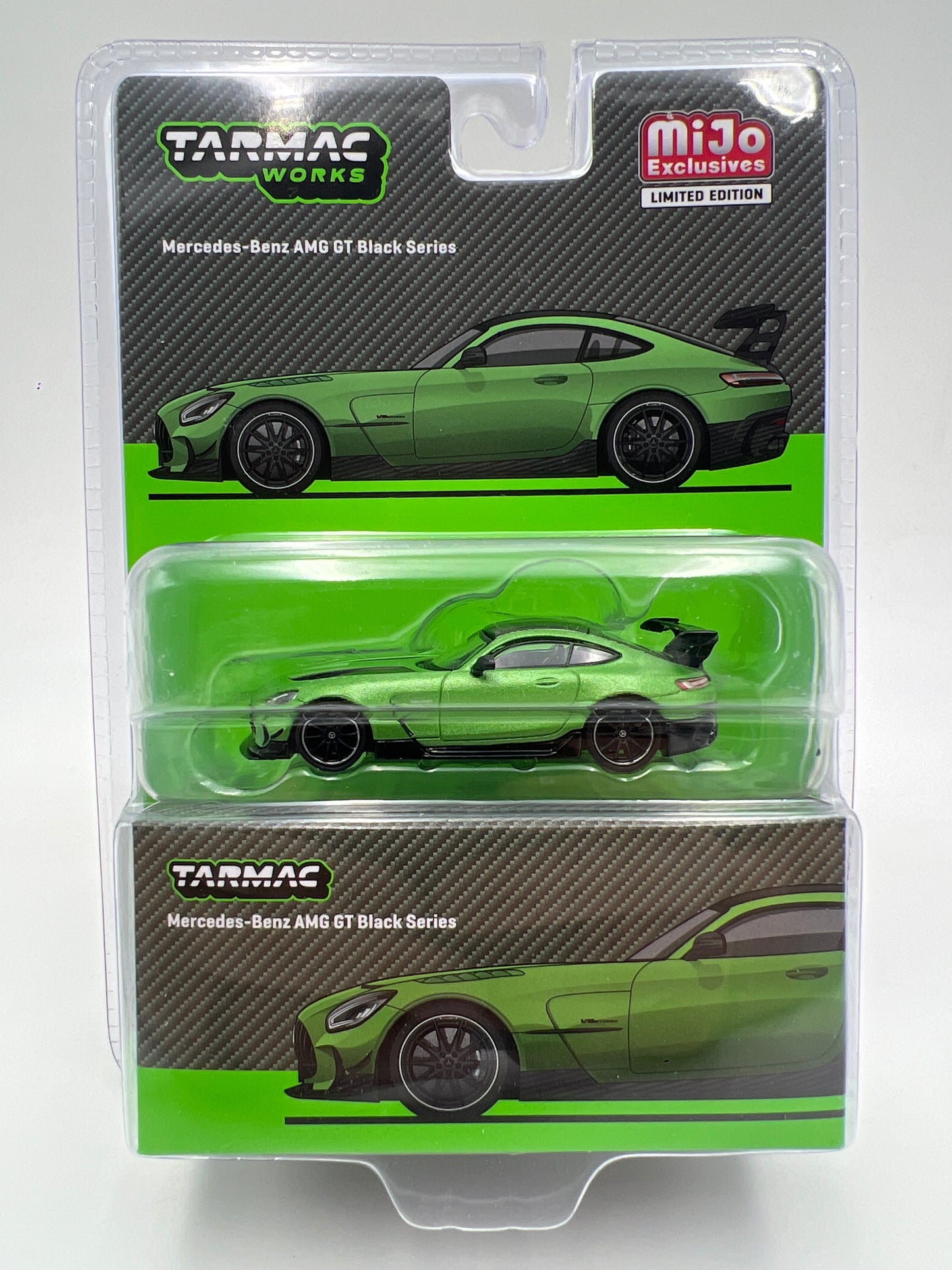 Tarmac Works Mijo Exclusives Mercedes-Benz AMG GT Black Series Green 238G