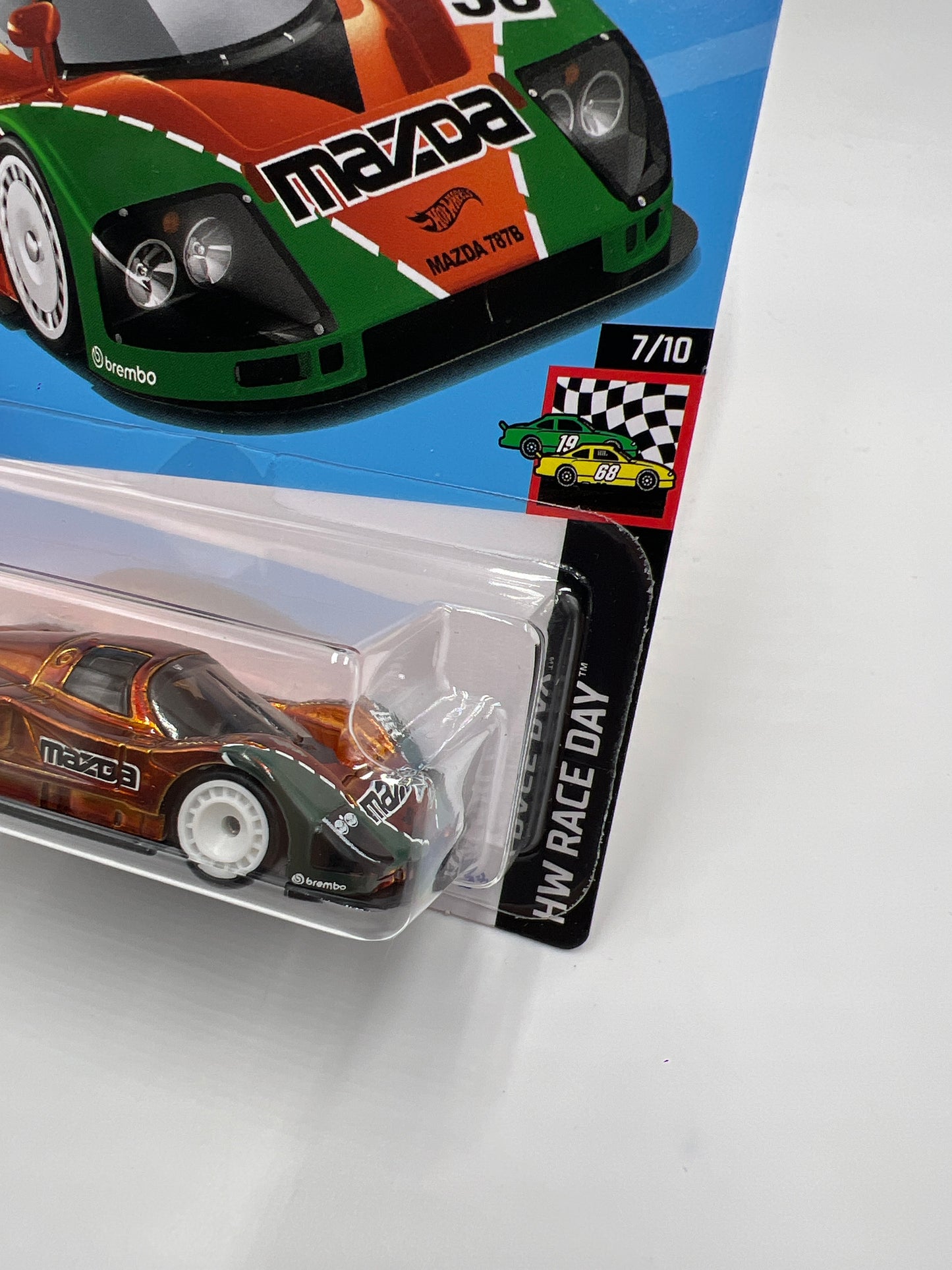 2024 Hot Wheels Super Treasure Hunt #144 Mazda 787B Orange W/Protector