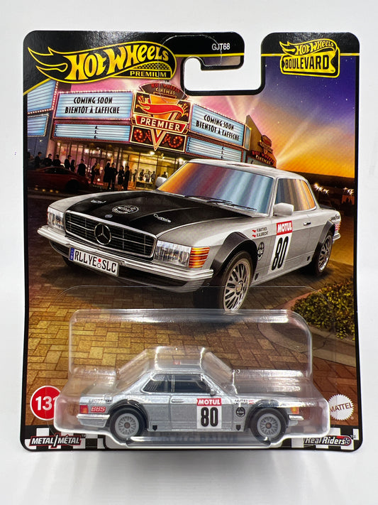 Hot Wheels Premium Boulevard #131 80 Mercedes-Benz 500 SLC Rallye Silver 265D