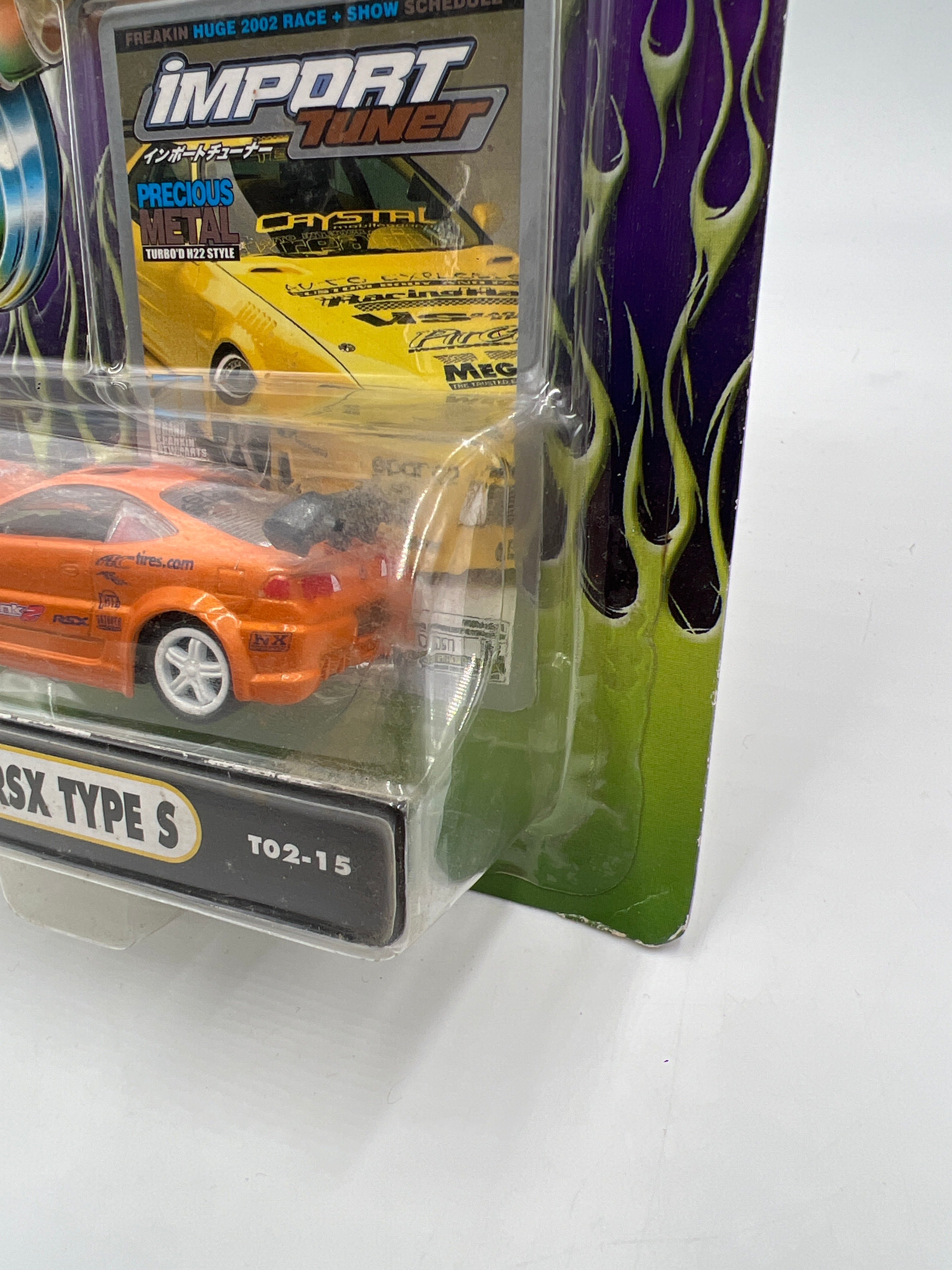 Muscle Machines Import Tuner 02 Acura RSX Type S Orange T02-15