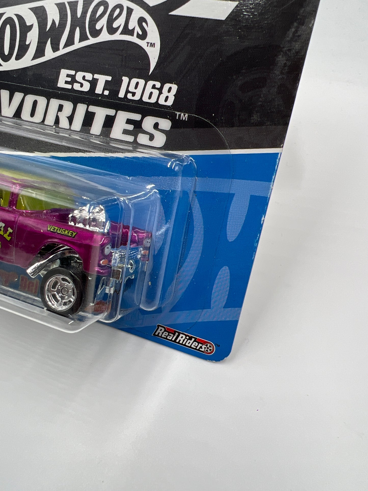 2018 Hot Wheels 50th Favorites #8 55 Chevy Bel Air Gasser Purple 257E