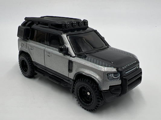 Hot Wheels 1/64 Premium 2023 Land Rover Defender 110 Silver/Black Loose