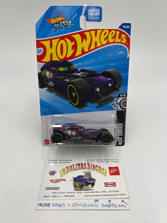 2025 Hot Wheels H Case Rod Squad #70 HW50 Concept Purple UU3