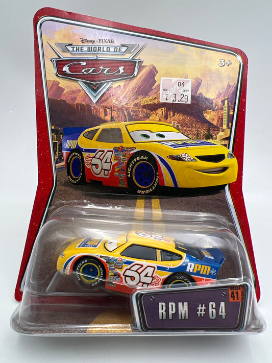 Disney Pixar The World Of Cars #41 RPM No 64 138H