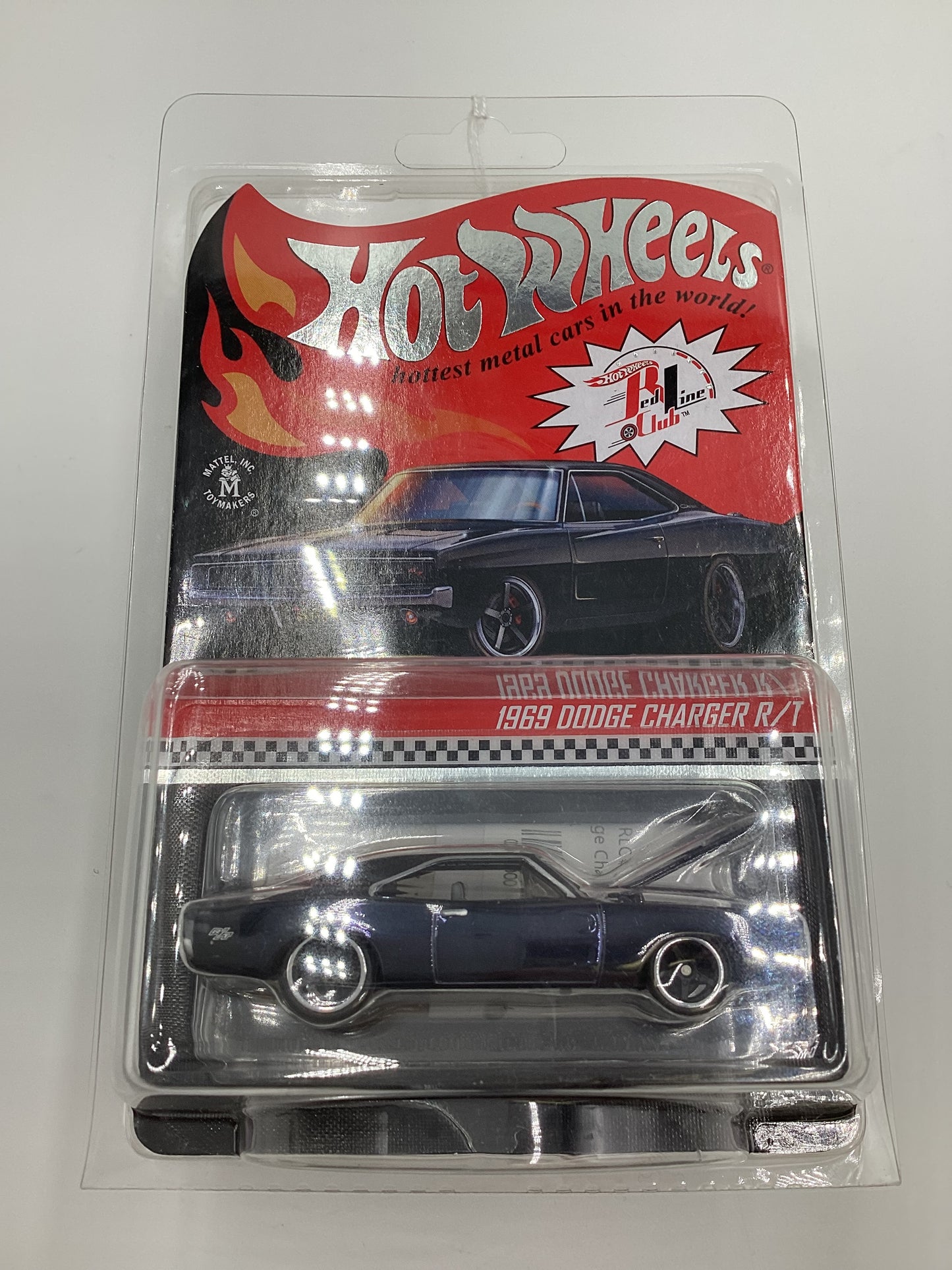 2020 Hot wheels Redline club RLC 10325/17500 1969 Dodge Charger R/T Black W/ protector