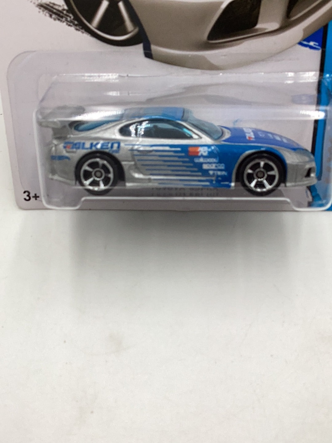 2015 Hot Wheels #22 Toyota Supra Kmart exclusive with protector