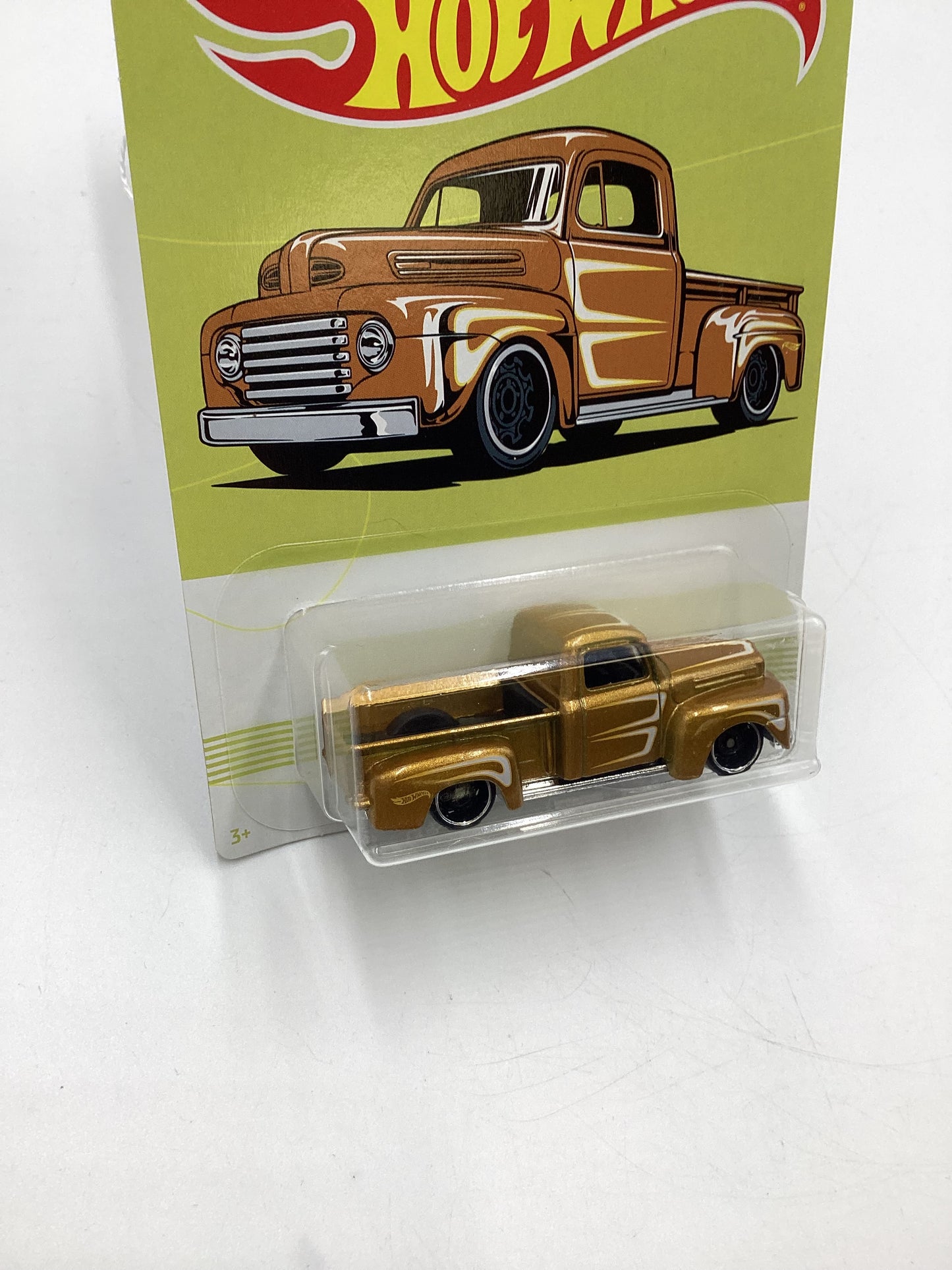 Hot Wheels Walmart Exclusive American Truck Series #2 49 Ford F1 Gold