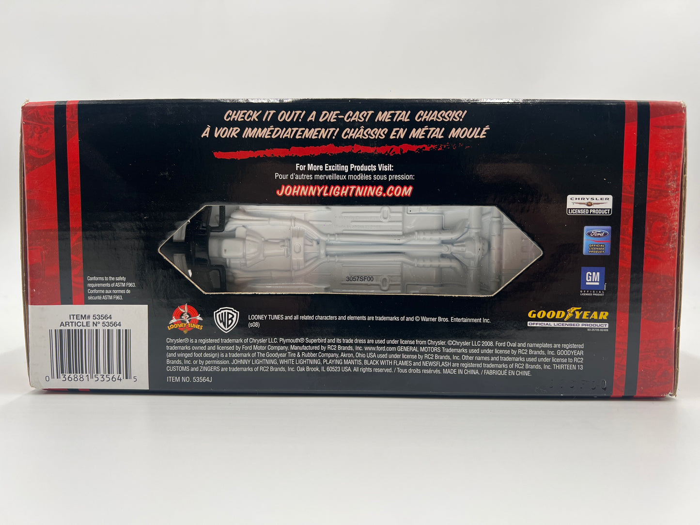 Johnny Lightning 1:24 Scale White Lightning Chase Muscle Cars R23 1969 Chevy Camaro Z28 Matte Black VHTF