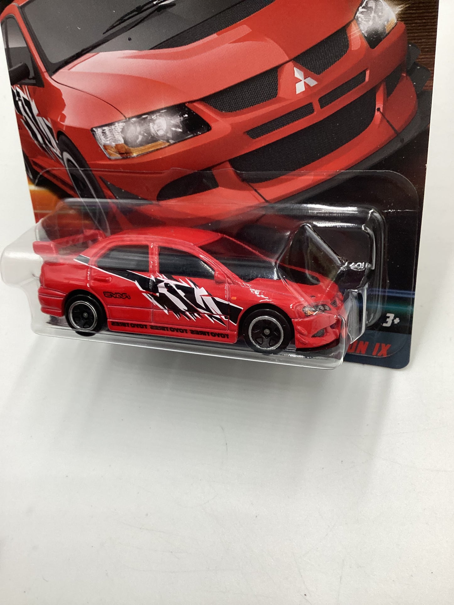 2023 Hot wheels Fast and Furious Series 2 #3 Mitsubishi Lancer Evolution IX Red with protector