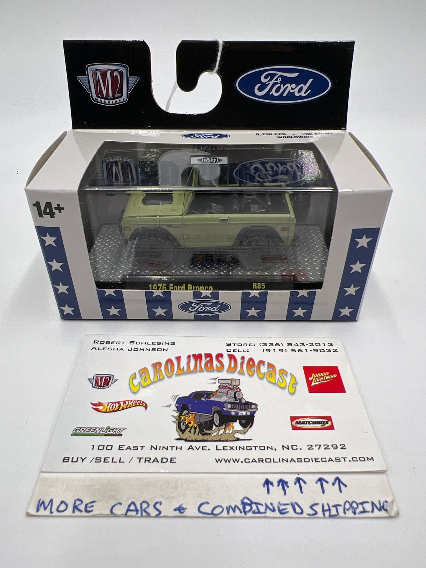 M2 Machines 1976 Ford Bronco Green R85