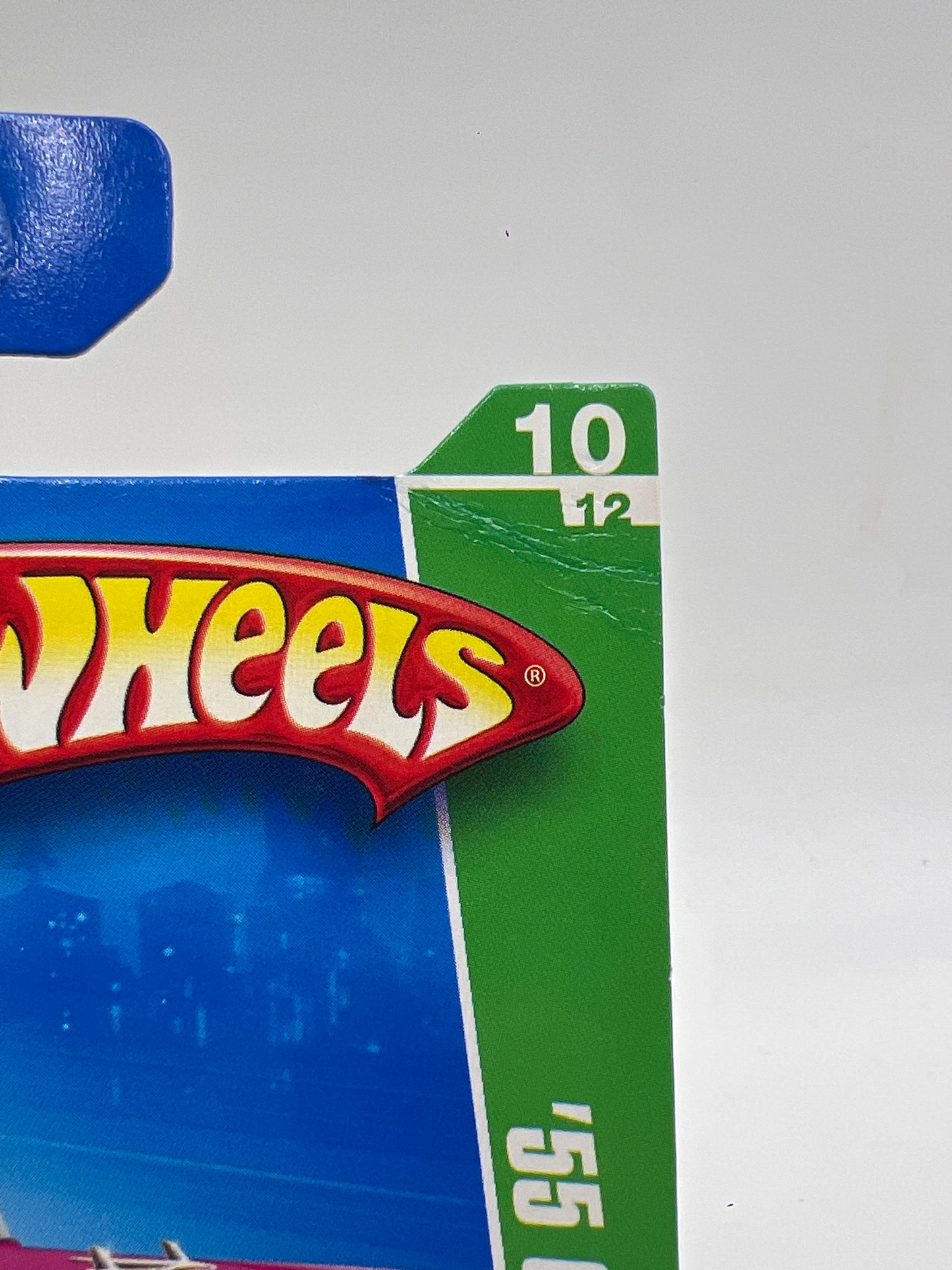 2009 Hot Wheels Super Treasure Hunt #52 55 Chevy Pink W/Protector