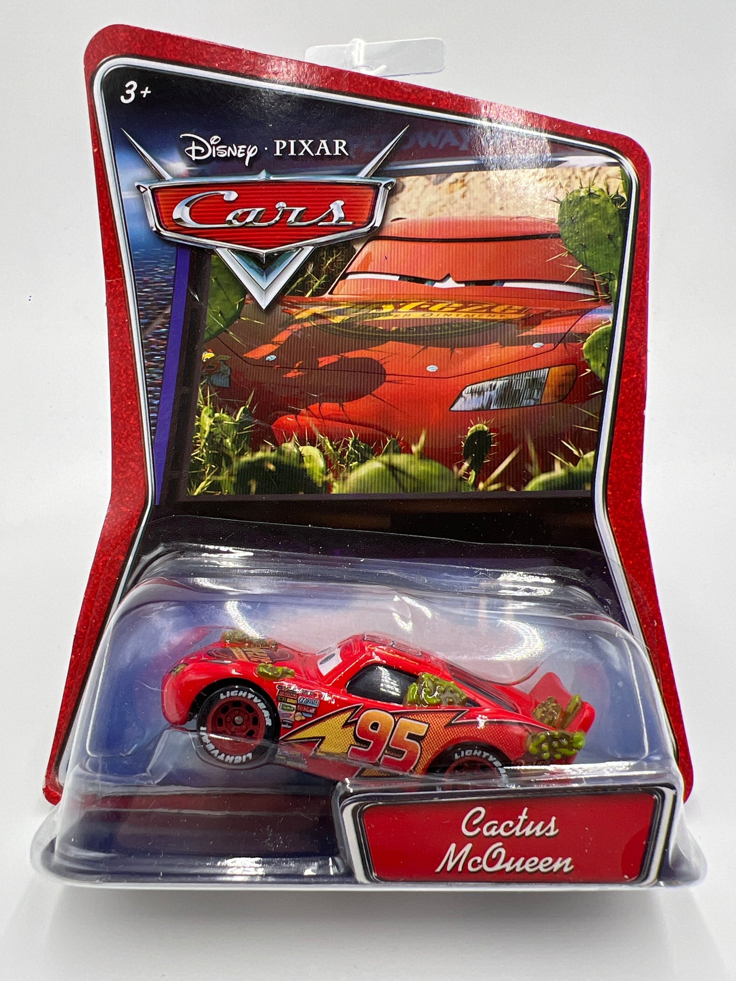 Disney Pixar Cars Cactus McQueen Red 139i
