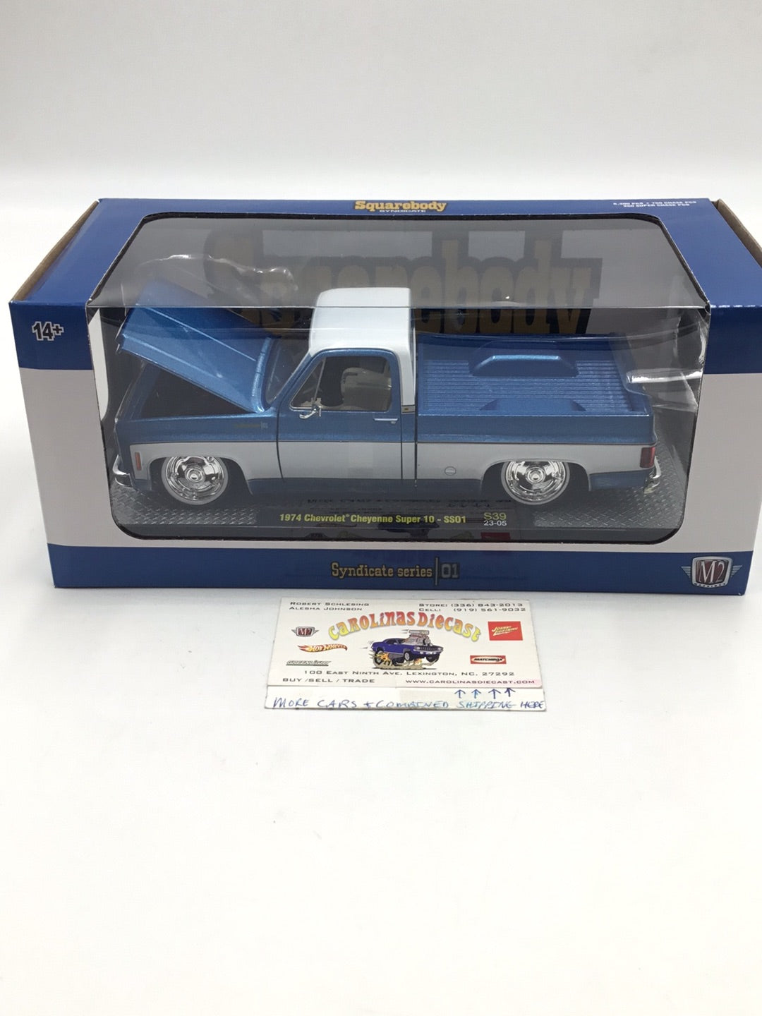 M2 Machines 1/24 1974 Chevrolet Cheyenne Super 10 SS01 S39