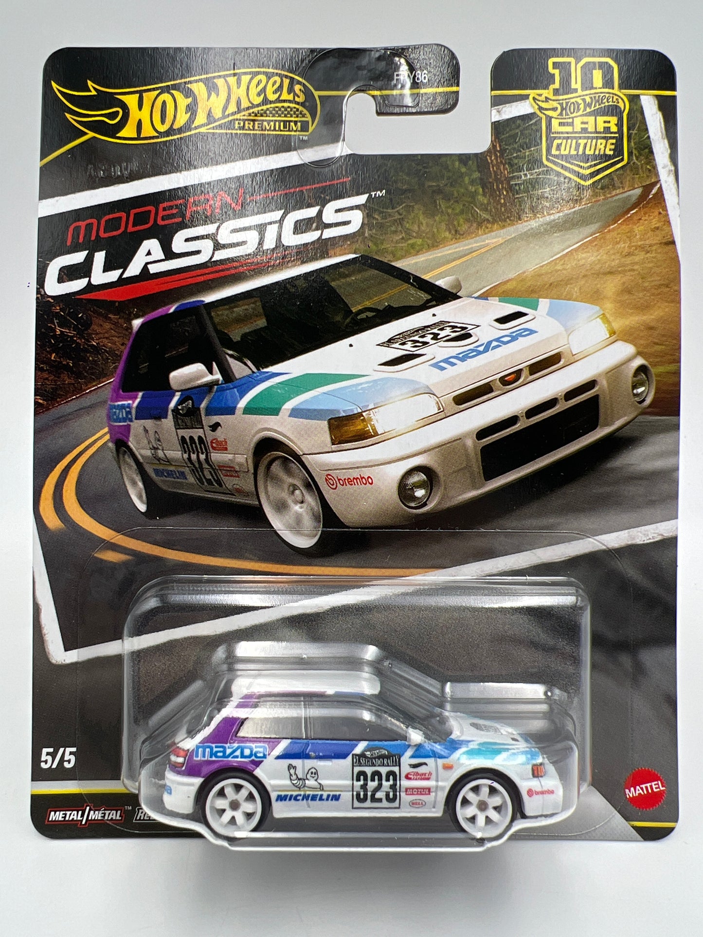 2026 Hot Wheels Premium Modern Classics #5 Mazda 323 GTR 260E